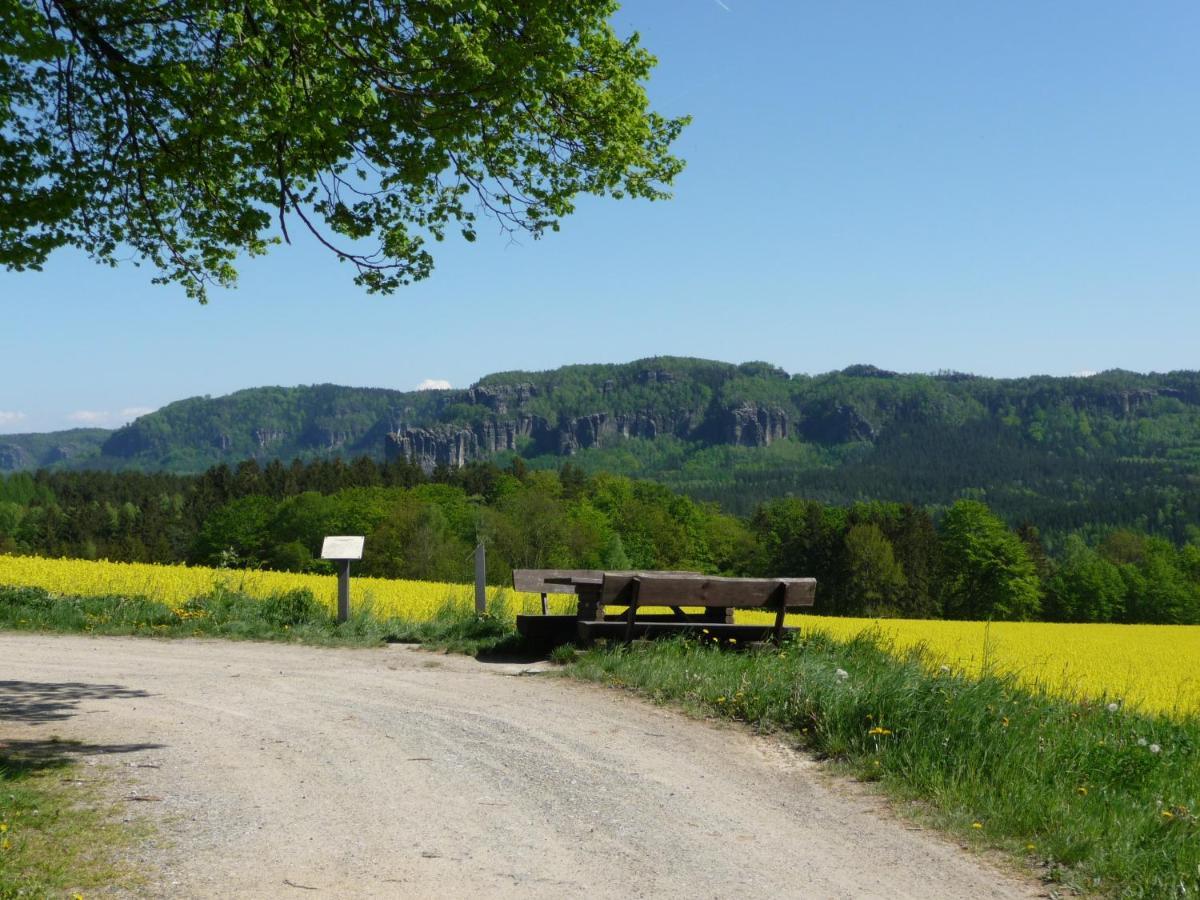 4-Bettzimmer Saechsische Schweiz Mittelndorf Екстер'єр фото