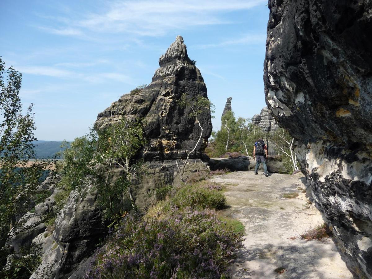 4-Bettzimmer Saechsische Schweiz Mittelndorf Екстер'єр фото