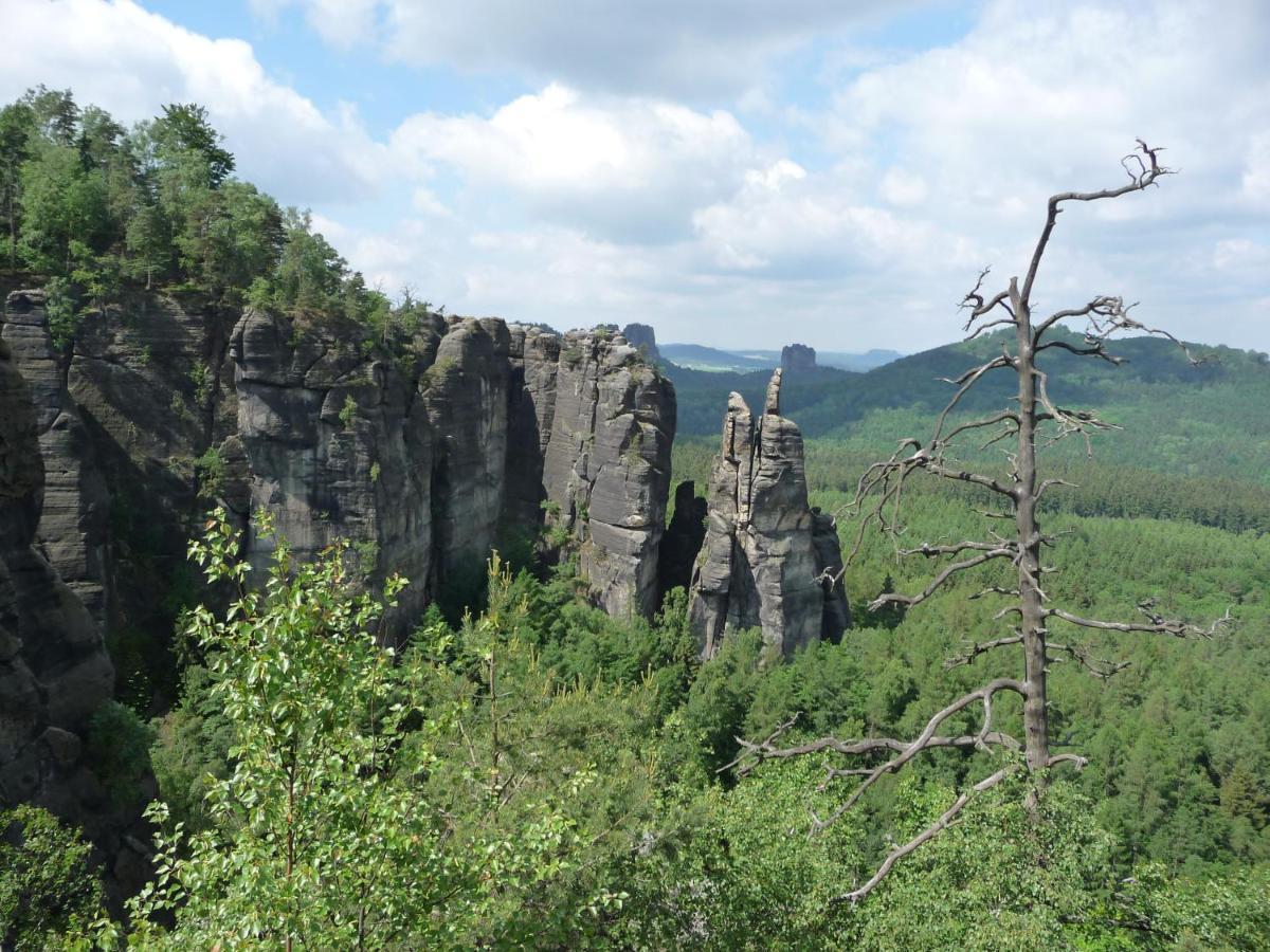 4-Bettzimmer Saechsische Schweiz Mittelndorf Екстер'єр фото