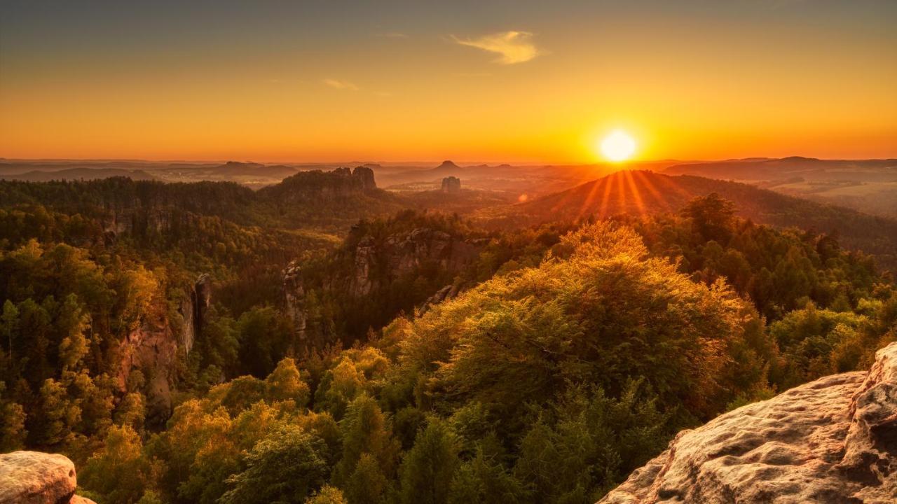 4-Bettzimmer Saechsische Schweiz Mittelndorf Екстер'єр фото