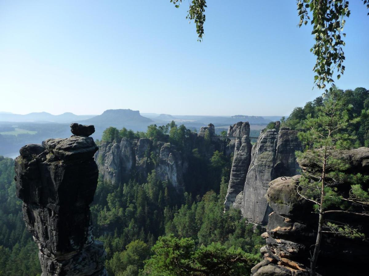 4-Bettzimmer Saechsische Schweiz Mittelndorf Екстер'єр фото